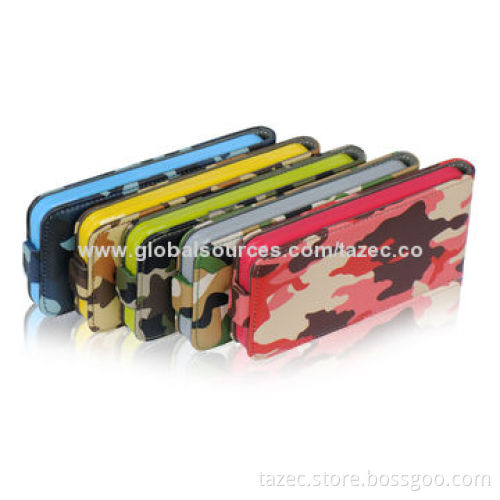 PU Leather Cases, Available in Various Colors and Used for Samsung Galaxy S4